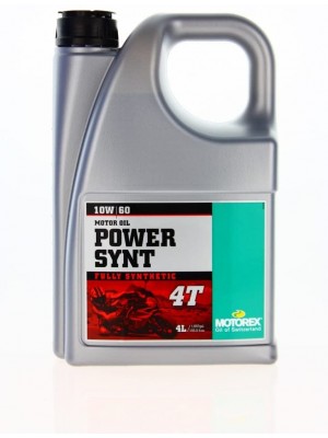 MOTOREX 4T Power Synt SAE 10W-60 Motorrad Motoröl 4l